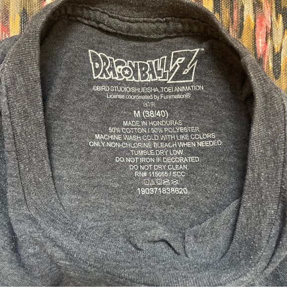 (women) dragon ball z • gray oversized tee shirt goku - Picture 8 of 8